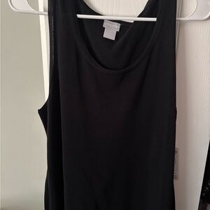 Chico's Classic Black Tank Top